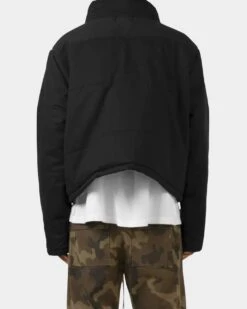 MNML Cropped Puffer Jacket Vintage Black -Culture Kings 02040845 YV009 mens 0030