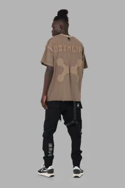 DXXMLife L-5 Txnal Oversized T-Shirt Brown/Brown -Culture Kings 02040924 YP415 mens 030