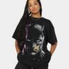 Goat Crew X Batman Batman Core Vintage T-Shirt Black Wash 1 Goat Crew X Batman Batman Core Vintage T-Shirt Black Wash -Culture Kings 02040976 YB295 womens 0010