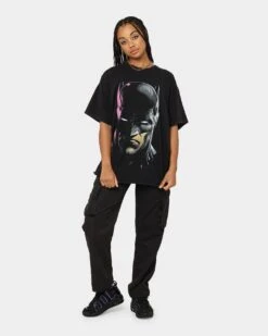 Goat Crew X Batman Batman Core Vintage T-Shirt Black Wash -Culture Kings 02040976 YB295 womens 0020