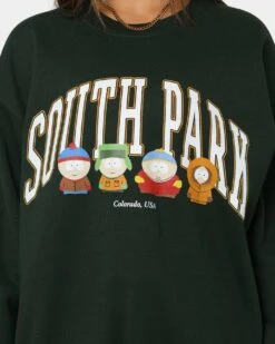 Goat Crew X South Park SP Crewneck Forest Green -Culture Kings 02041160 YF006 womens 0030