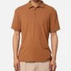 XXIII Luis Rib Polo Shirt Brown 1 XXIII Luis Rib Polo Shirt Brown -Culture Kings 02041181 YX300 mens 0010