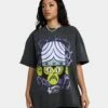 American Thrift X Powerpuff Girls Mojo Jojo Heavyweight Vintage T-Shirt Black Wash -Culture Kings 02041330 YB295 womens 0010