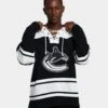 '47 BRAND 47 Brand Vancouver Canucks Superior Lacer Hoodie Jet Black -Culture Kings 02041688 YB339 mens 0010