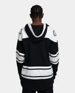 '47 BRAND 47 Brand Vancouver Canucks Superior Lacer Hoodie Jet Black -Culture Kings 02041688 YB339 mens 0040