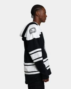'47 BRAND 47 Brand Vancouver Canucks Superior Lacer Hoodie Jet Black -Culture Kings 02041688 YB339 mens 0050