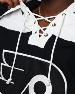 '47 BRAND 47 Brand Philadelphia Flyers Superior Lacer Hoodie Jet Black -Culture Kings 02041695 YB339 mens 0080