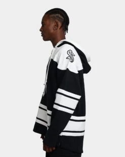 '47 BRAND 47 Brand Seattle Kraken Superior Lacer Hoodie Jet Black -Culture Kings 02041706 YB339 mens 0060