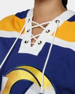 '47 BRAND 47 Brand Los Angeles Rams Superior Lacer Hoodie Royal -Culture Kings 02041710 YR400 womens 0080