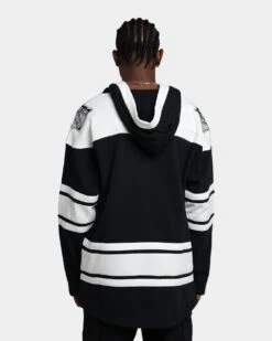 '47 BRAND 47 Brand New York Rangers Superior Lacer Hoodie Jet Black -Culture Kings 02041721 YB339 mens 0040