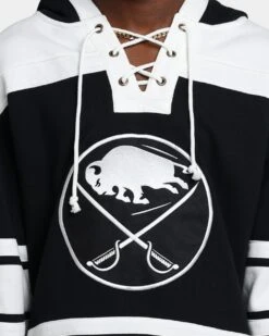 '47 BRAND 47 Brand Buffalo Sabres Superior Lacer Hoodie Jet Black -Culture Kings 02041726 YB339 mens 0030