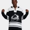 '47 BRAND 47 Brand Colorado Avalanche Superior Lacer Hoodie Jet Black -Culture Kings 02041734 YB339 mens 0010