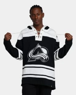 '47 BRAND 47 Brand Colorado Avalanche Superior Lacer Hoodie Jet Black