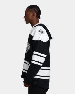 '47 BRAND 47 Brand Los Angeles Kings Superior Lacer Hoodie Jet Black -Culture Kings 02041735 YB339 mens 0060