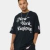 Majestic Athletic New York Yankees Puff Print Patch Oversized T-Shirt True Navy -Culture Kings 02041765 YN064 mens 0010