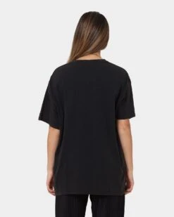 Goat Crew X Rick And Morty Night Family Vintage T-Shirt Washed Black -Culture Kings 02042413 YW607 womens 0040