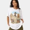 Goat Crew Aussie Shaq T-Shirt White -Culture Kings 02042489 YW100 womens 0010