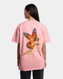 Playboy By CK '76 T-Shirt Pink -Culture Kings 02042553 YP001 womens 0050
