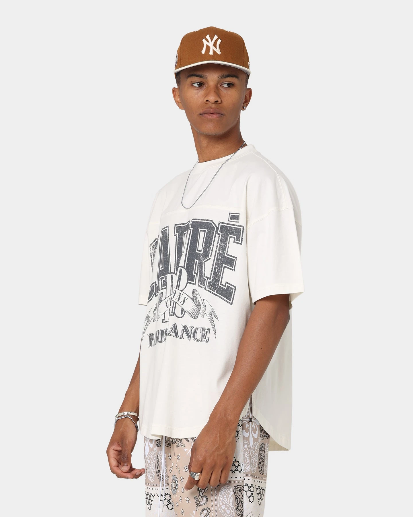 Carré Champs G.I Oversized T-Shirt Off White 10 Carré Champs G.I Oversized T-Shirt Off White - Image 8
