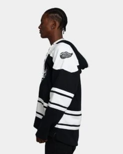 '47 BRAND 47 Brand Detroit Red Wings Superior Lacer Hoodie Jet Black -Culture Kings 02043060 YB339 mens 0060