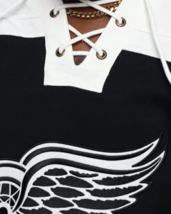 '47 BRAND 47 Brand Detroit Red Wings Superior Lacer Hoodie Jet Black -Culture Kings 02043060 YB339 mens 0080