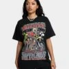 Goat Crew Supercross Racing Team Vintage T-Shirt Black Wash -Culture Kings 02043140 YB295 womens 0010