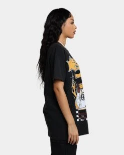 Goat Crew Flaming Racer Vintage T-Shirt Black Wash -Culture Kings 02043151 YB295 womens 0050