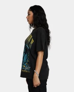 Goat Crew The World Is Yours Vintage T-Shirt Black Wash -Culture Kings 02043152 YB295 womens 0060