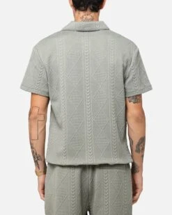 XXIII Danny Knit Polo Shirt Olive -Culture Kings 02043190 YO100 mens 00030