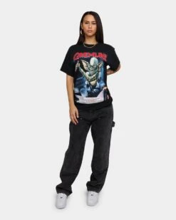 American Thrift X Gremlins Gremlins Vintage T-Shirt Black Wash -Culture Kings 02043293 YB295 womens 0030