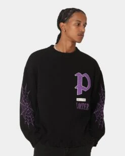 Loiter Paradise Knit Sweater Black 14 Loiter Paradise Knit Sweater Black -Culture Kings 02043455 YB001 mens 0050