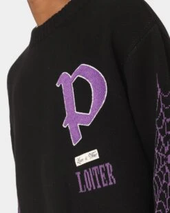 Loiter Paradise Knit Sweater Black 17 Loiter Paradise Knit Sweater Black -Culture Kings 02043455 YB001 mens 0080
