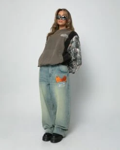 Loiter Splinter Hoodie Khaki/Camo -Culture Kings 02043570 YK011 womens 0030