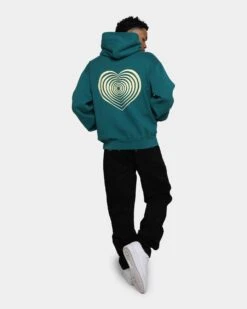 Bueno! New Love Hoodie Green -Culture Kings 02043789 YG600 mens 0030