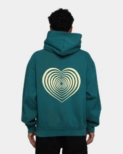 Bueno! New Love Hoodie Green -Culture Kings 02043789 YG600 mens 0050