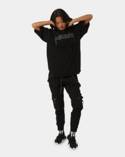 The Anti Order Shibuya Markets Oversized T-Shirt Black/Grey 17 The Anti Order Shibuya Markets Oversized T-Shirt Black/Grey -Culture Kings 02043854 YB006 womens 030