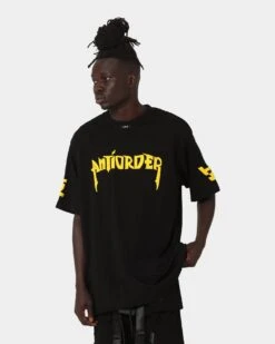 The Anti Order Shibuya Markets Oversized T-Shirt Black/Yellow