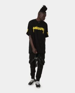 The Anti Order Shibuya Markets Oversized T-Shirt Black/Yellow 18 The Anti Order Shibuya Markets Oversized T-Shirt Black/Yellow -Culture Kings 02043855 YB016 mens 030