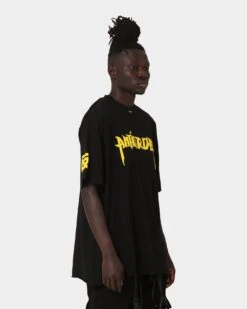 The Anti Order Shibuya Markets Oversized T-Shirt Black/Yellow 21 The Anti Order Shibuya Markets Oversized T-Shirt Black/Yellow -Culture Kings 02043855 YB016 mens 060