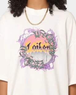 Loiter Ethereal Vintage T-Shirt Off White -Culture Kings 02043859 YO007 womens 0040