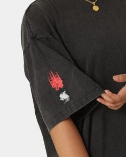 Loiter Firestarter Vintage T-Shirt Vintage Black -Culture Kings 02044515 YV009 womens 00100