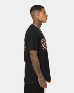 Slipknot Logo And Masks T-Shirt Black -Culture Kings 02044529 YB001 mens 0060