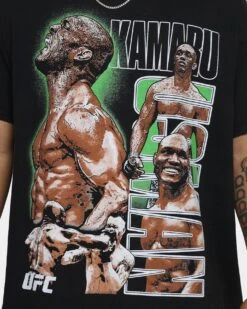 UFC By Goat Crew Kamaru Usman Vintage T-Shirt Black Wash -Culture Kings 02044540 YB295 mens 0030 9c61f2a3 0ec4 4157 80f1 811ea42225c7