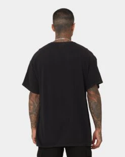 UFC By Goat Crew Max Holloway Vintage T-Shirt Black Wash -Culture Kings 02044543 YB295 mens 0040