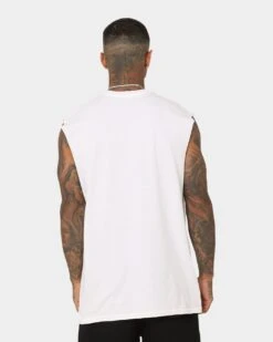 Goat Crew Shinjuku Muscle T-Shirt White -Culture Kings 02044573 YW100 mens 0040