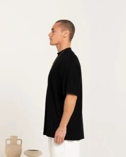Carre Terry Oversized T-Shirt Black 15 Carre Terry Oversized T-Shirt Black -Culture Kings 02044677 YB001 mens 000060