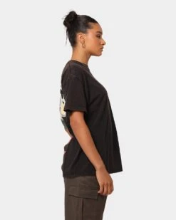 Goat Crew Good 4 Health Vintage T-Shirt Black Wash -Culture Kings 02044760 YB295 womens 0060