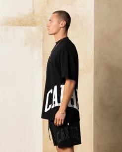 Carre Double Arch Oversized T-Shirt Black -Culture Kings 02044771 YB001 mens 0006