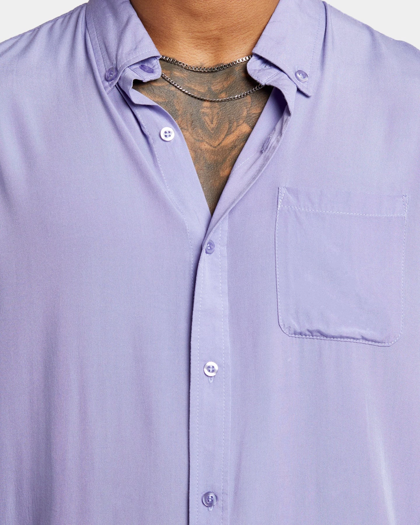 XXIII Marko Button Up Shirt Lilac 9 XXIII Marko Button Up Shirt Lilac - Image 7