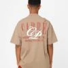 Carre TT Oversized T-Shirt Mocha -Culture Kings 02044866 YM025 mens 0010